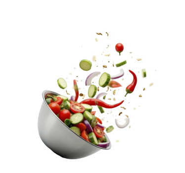 Rollo für Küche frischer salat - TenStickers