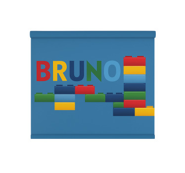 Store enrouleur chambre enfant blocs de jouets colorés - TenStickers