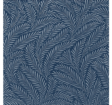 Nordic birch leaves bathroom window blind - TenStickers