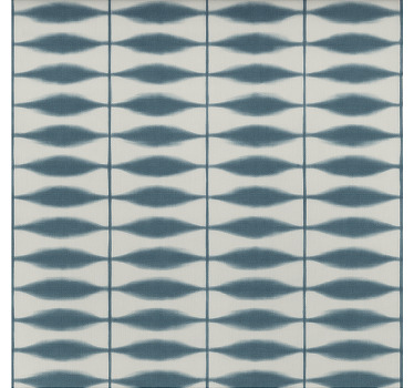 Shibori Denim bathroom window blind - TenStickers