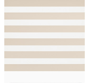 Store enrouleur classique crème et blanc horizontal - TenStickers