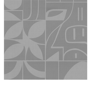 Rollo Fenster Grau abstraktes modernes muster - TenStickers