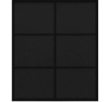 Modern blocks pattern black roller blind - TenStickers