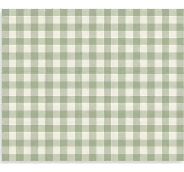 Green cloth pattern blind kitchen - TenStickers