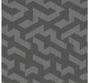 Rollo Fenster Jugenzimmer geometrische dunkle formen - TenStickers