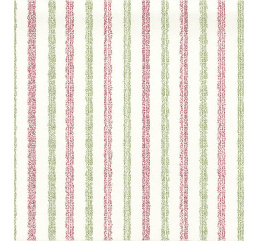 Store enrouleur salon motif rayé feuillu - TenStickers