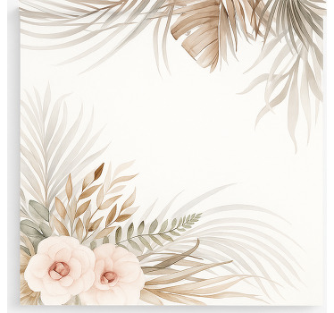 Boho floral design blind children - TenStickers