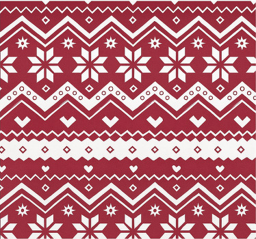 Store enrouleur salon noël rouge et blanc - TenStickers