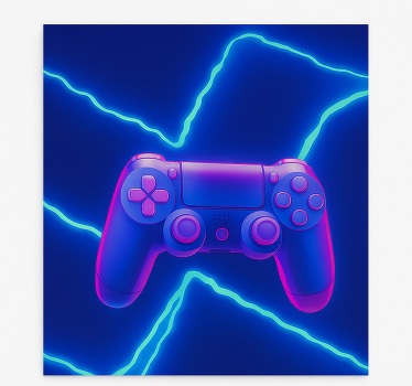 Store enrouleur geek contrôleur 3d neon x - TenStickers