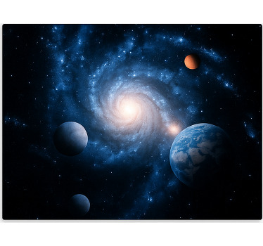 Rollo Fenster Jugenzimmer galaxie raum planet - TenStickers