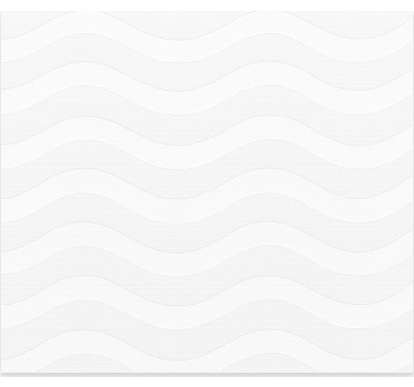 Store enrouleur pour chambre ado vagues blanches et grises - TenStickers