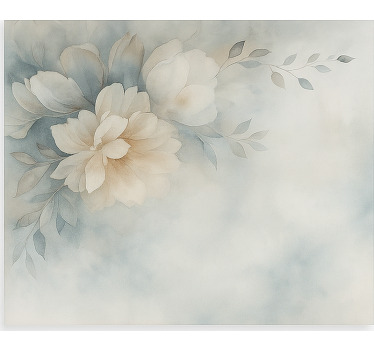 Store enrouleur pour chambre ado aquarelle fleurs de gracy - TenStickers