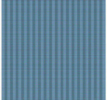 Store enrouleur salle à manger effet plaid tissé bleu - TenStickers