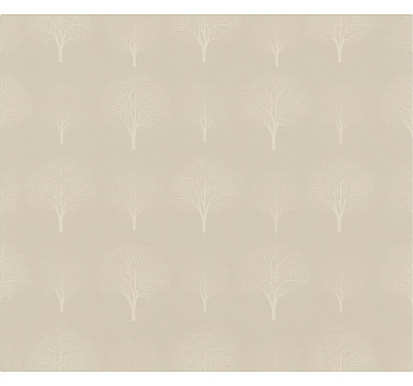 Store enrouleur salle à manger arbres forestiers miniatures - TenStickers