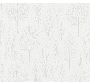 Store enrouleur salle à manger blanc classique opaque - TenStickers