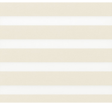 Gebroken witte streep rolgordijn eetkamer - TenStickers