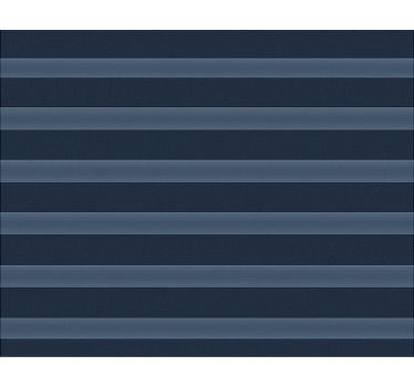 Store enrouleur salle à manger rayures bleu marine nuit - TenStickers