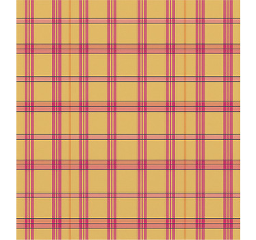 Store enrouleur pour chambre ado rayures roses et jaunes - TenStickers