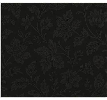 Soothing black office roller blind - TenStickers