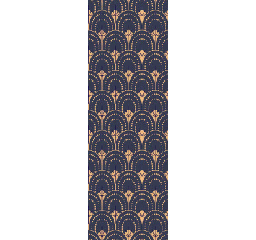 Roleta do kancelárie s ozdobným ventilátorovým vzorom - Tenstickers