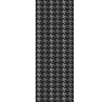 Roleta do kancelárie v houndstooth vzore - Tenstickers