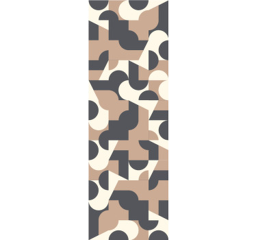 Roleta do kancelárie s kontrastným farebným vzorom - Tenstickers