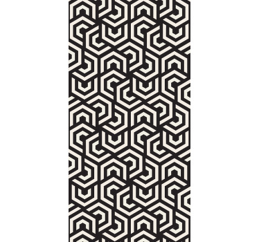 Roleta do kancelárie Škótsky abstrakt - Tenstickers