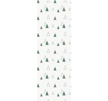 Roleta do kancelárie trojuholníky prírodné farby - Tenstickers