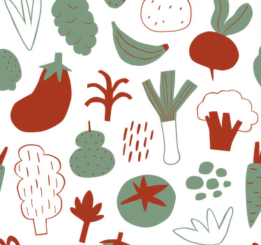 Store enrouleur cuisine légumes colorés - TenStickers