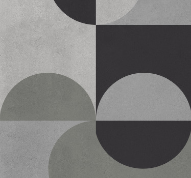 Estor enrollable cocina patrón abstracto tonos grises - TenVinilo