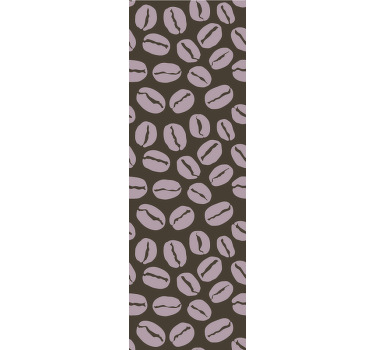 Estor enrollable cocina patrón de granos de café - TenVinilo