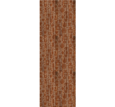 Estor enrollable cocina motivos de cafetería - TenVinilo