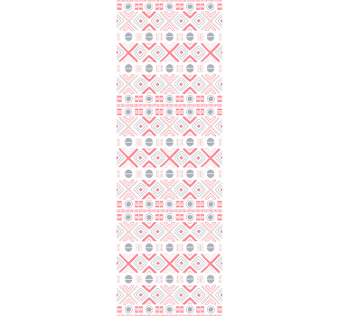 Rollo fenster küche mit sanften tribal-mustern - TenStickers