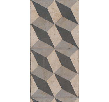 Estor enrollable cocina azulejos modernos gris oscuro - TenVinilo