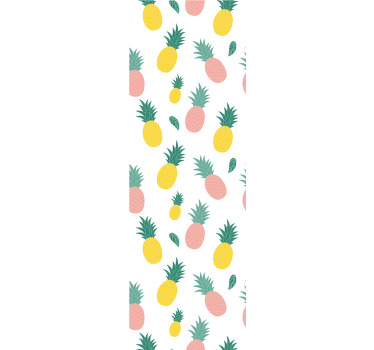 Estor enrollable cocina diseño de frutas piña - TenVinilo