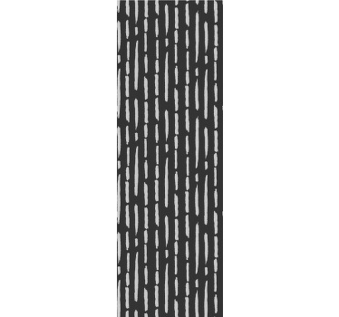 Rollo fenster küche mit gestreiftem pinselstrichmuster - TenStickers