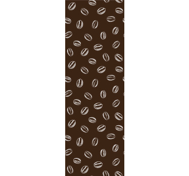 Blinds in a kitchen coffee beans pattern - TenStickers