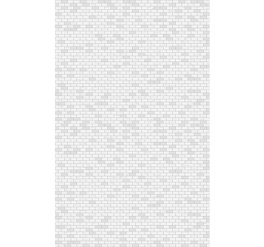 Blinds in a kitchen with an elegant brick pattern - TenStickers