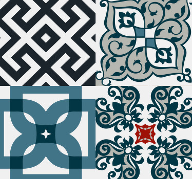 Estor enrollable cocina azulejos vintage portugueses - TenVinilo