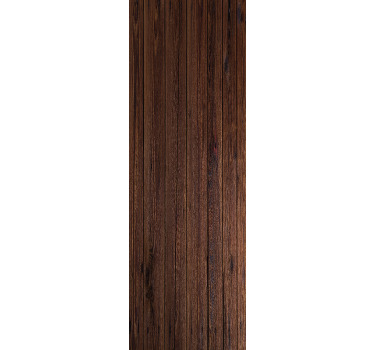 Rullegardin spisestue i mørkebrune rustikke planker - Tenstickers