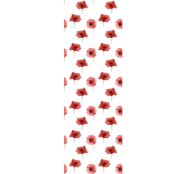 Rullegardin spisestue akvarellvalper - Tenstickers