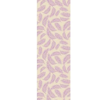 Rullegardin spisestue i rosa og beige tropisk mønster - Tenstickers