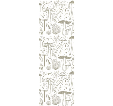 Rullegardin spisestue beige soppermønster - Tenstickers