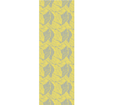 Rullegardin spisestue i pantone tropiske blader - Tenstickers