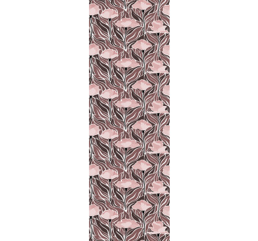 Rullegardin spisestue med vintage abstrakt mønster - Tenstickers