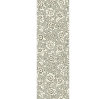 Rolo zavjese blagovaonica sivi suncokreti - TenStickers