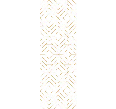 Rullegardin spisestue moderne geometriske mønstre - Tenstickers