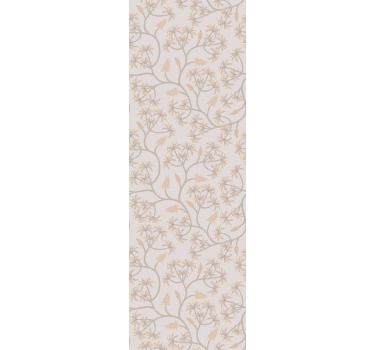 Dining room blind with elegant floral branches - TenStickers