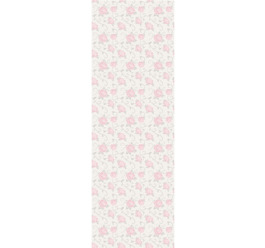 Little flowers vintage style dining room blind - TenStickers