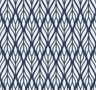 Rullegardin spisestue glamour gråblå ornament - Tenstickers